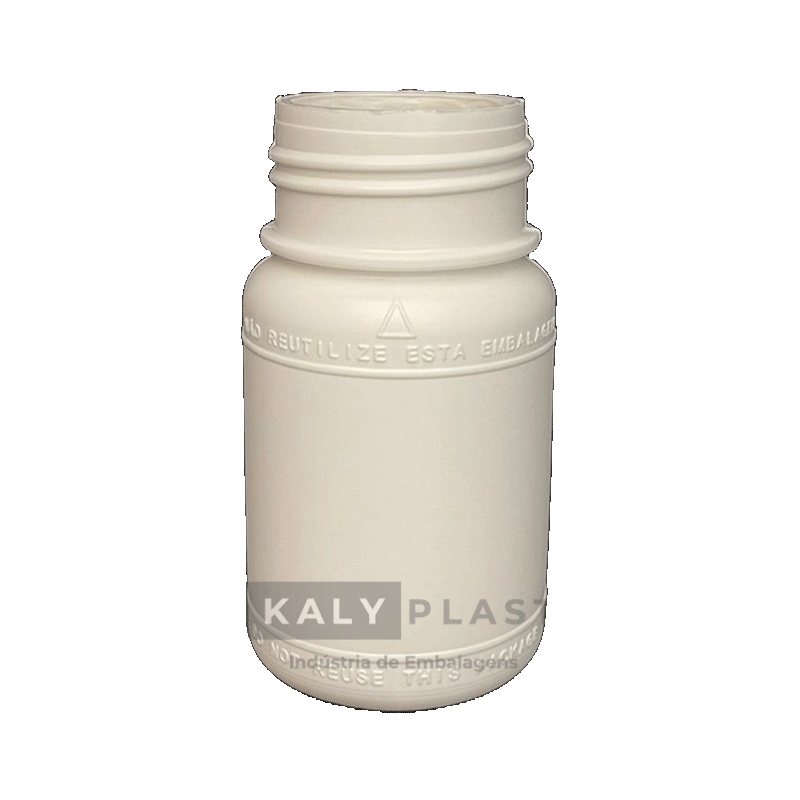 Frasco 120ml com barreira anti-permeável e Gargalo de 45mm